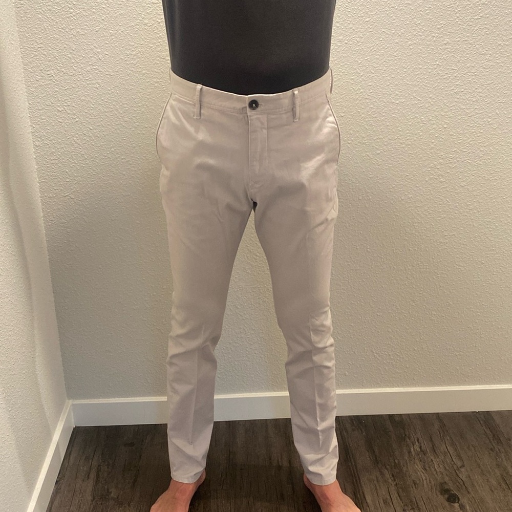 Men’s Reiss stone chinos W30 L34, slim fit. Barely worn, great condition